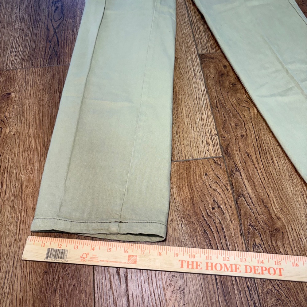 Altar'd State Khaki Green Cargo Pants High Rise Relaxed Utility Women's Size 25 - Picture 4 of 9